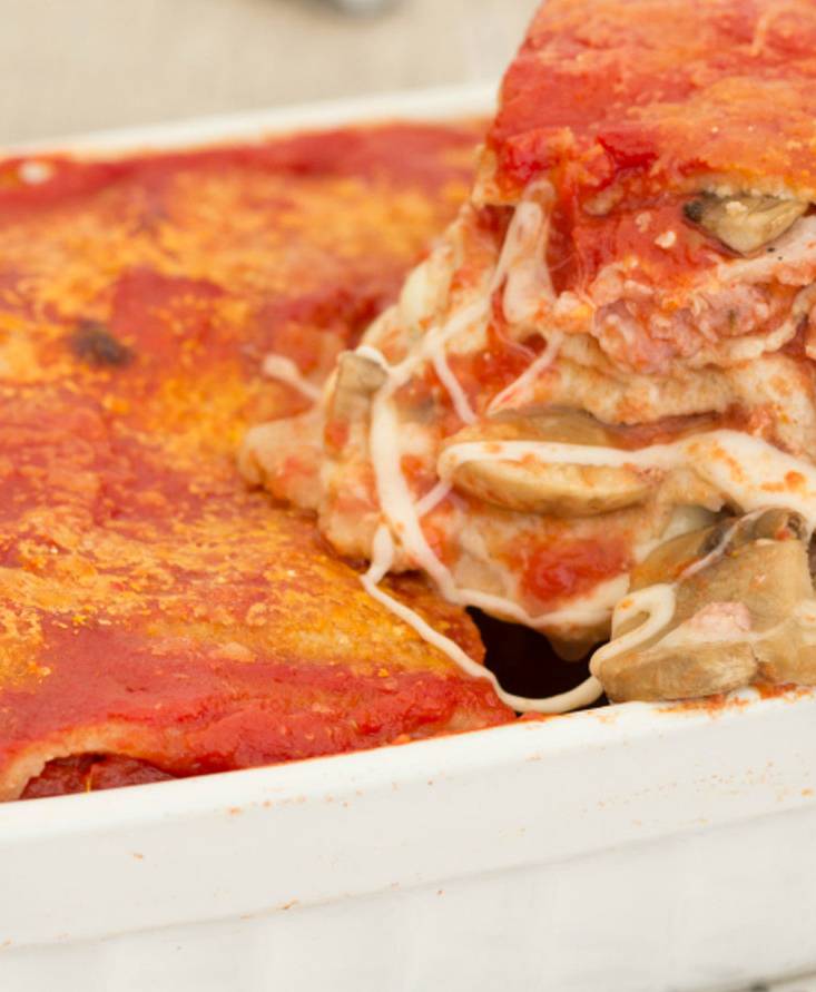 Lasagne Senza Glutine Al Sugo Funghi E Salsiccia Elena Laudicina