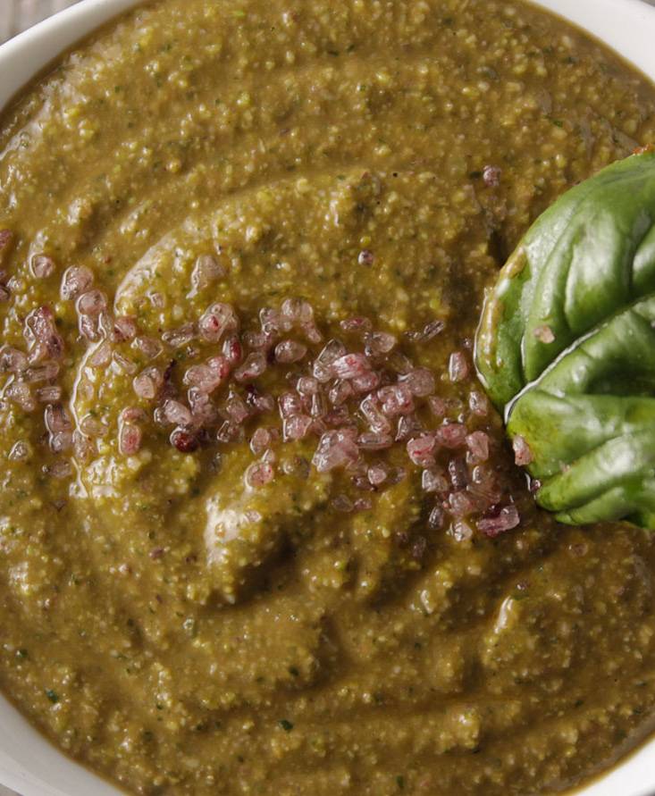 Pesto di pistacchi e pomodoro