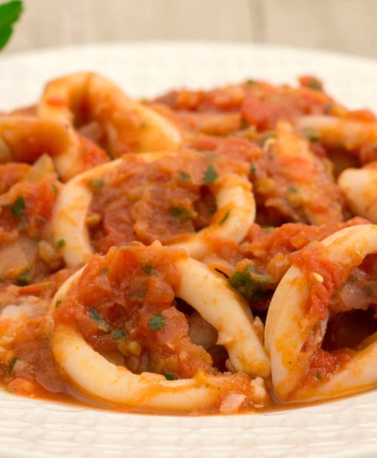 Calamari in umido