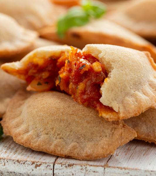 Mini calzoni e Mini pizzette al forno