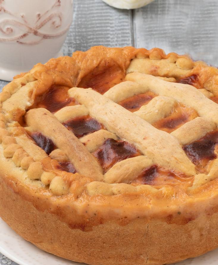 Crostata salata ai finocchi