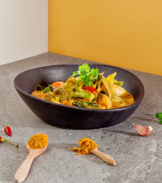 Curry di frutta e verdure