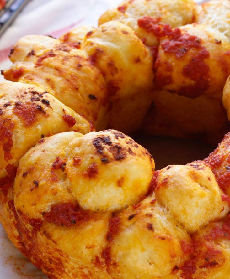Pane pizza farcito