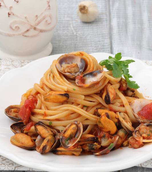 Pasta cozze e vongole