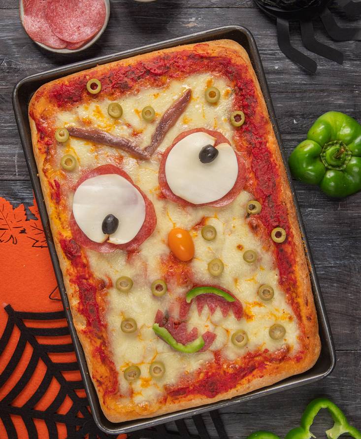 Pizza monstruosa