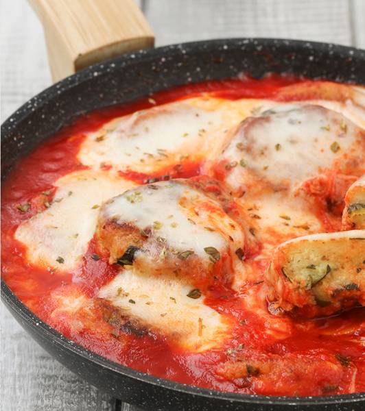 Polpette di zucchine alla pizzaiola
