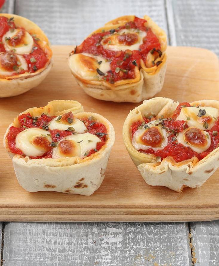 Muffin di piadina