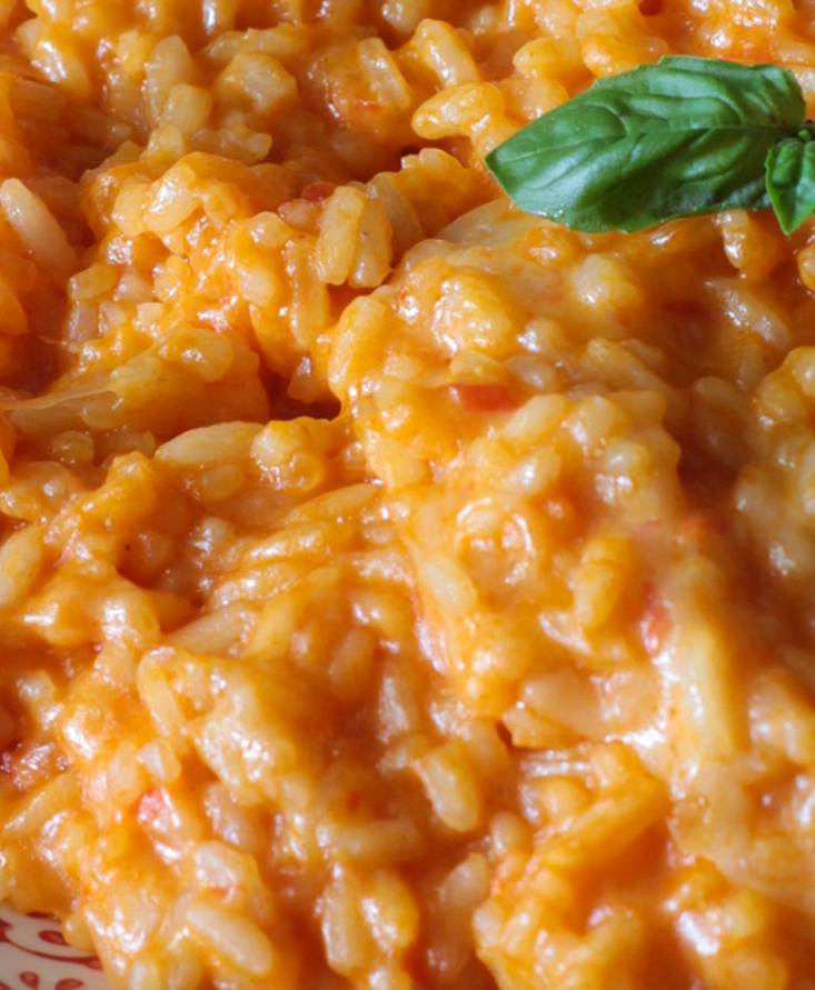 Risotto filante ai peperoni