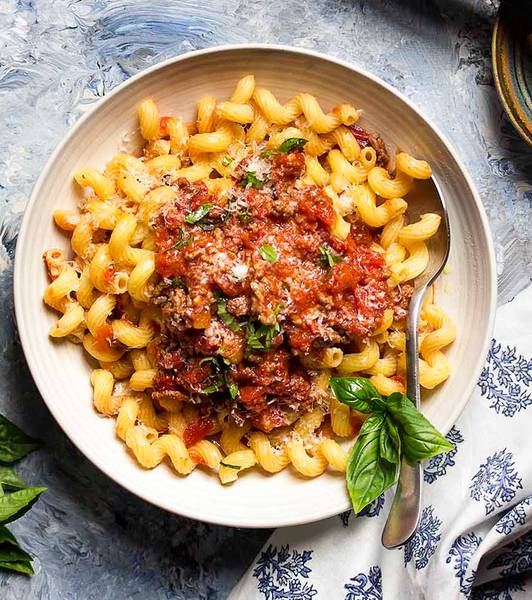 Salsa de carne italiana rápida