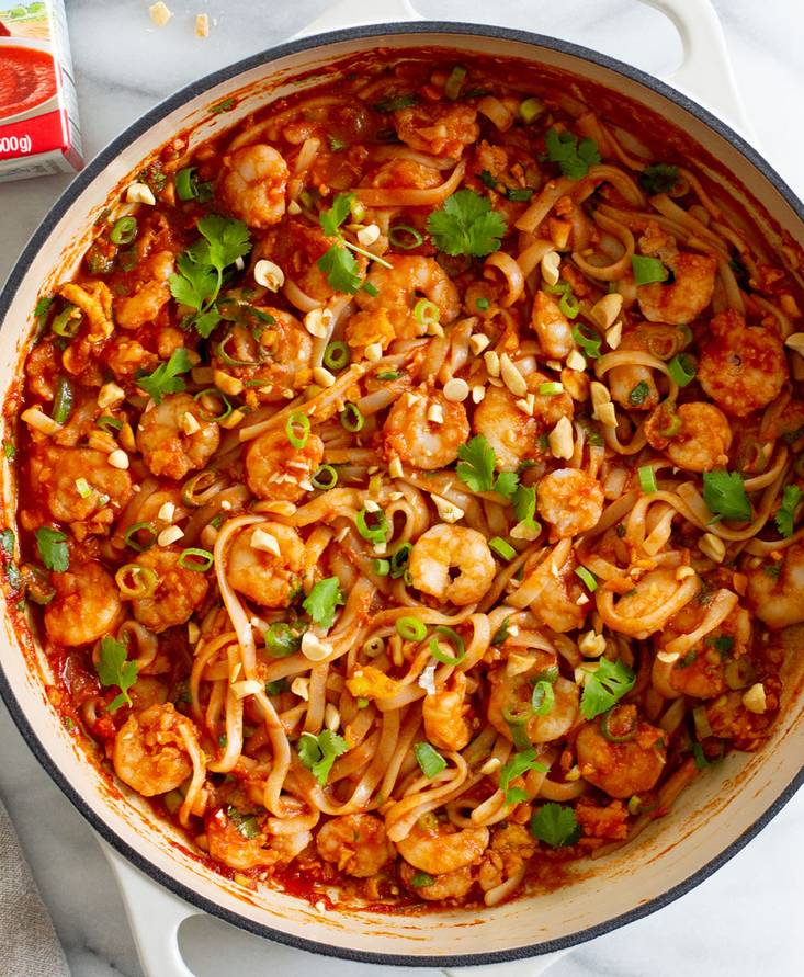 Pad Thai de gambas