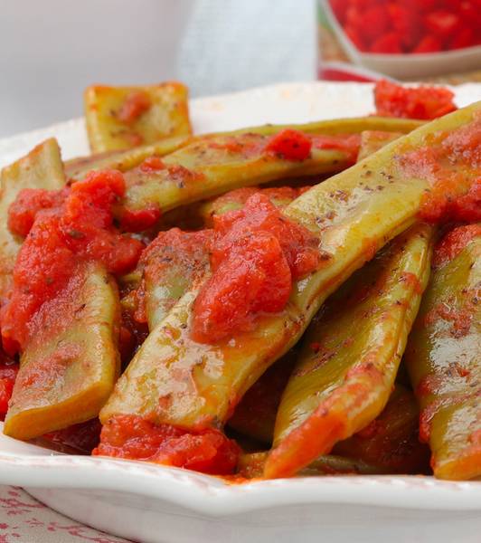 Taccole al pomodoro