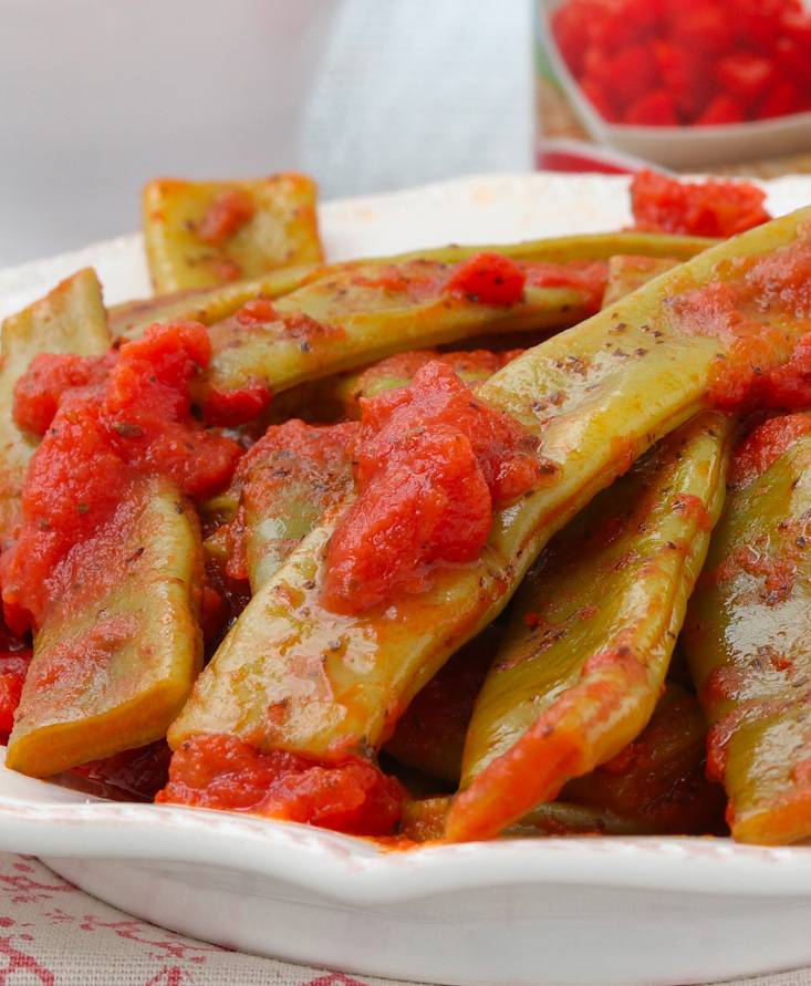 Taccole al pomodoro