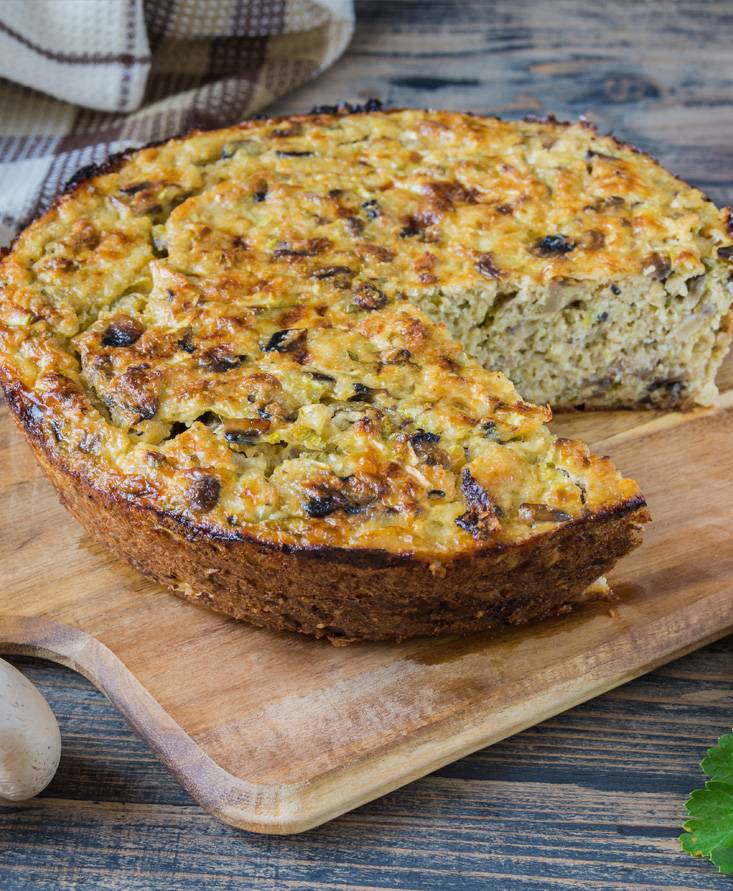 Tortino quinoa
