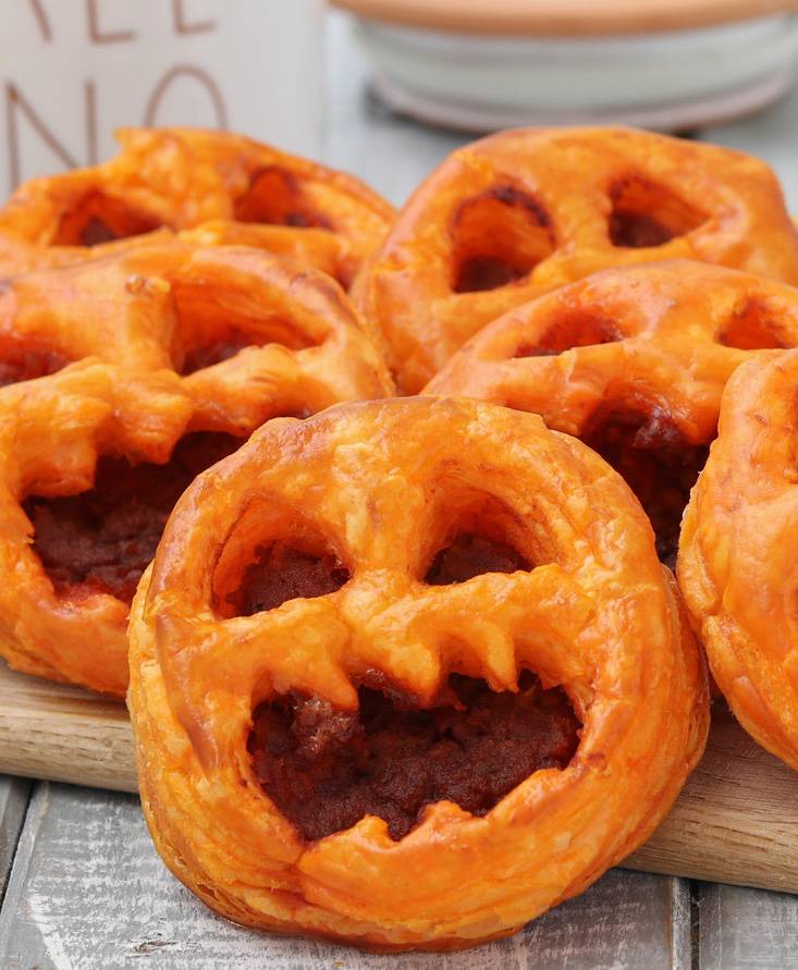 Zucche di pasta sfoglia